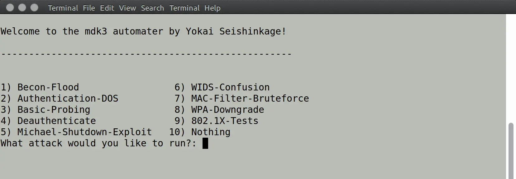 dos-wirelss-attack-using-mdk3-penetration-testing