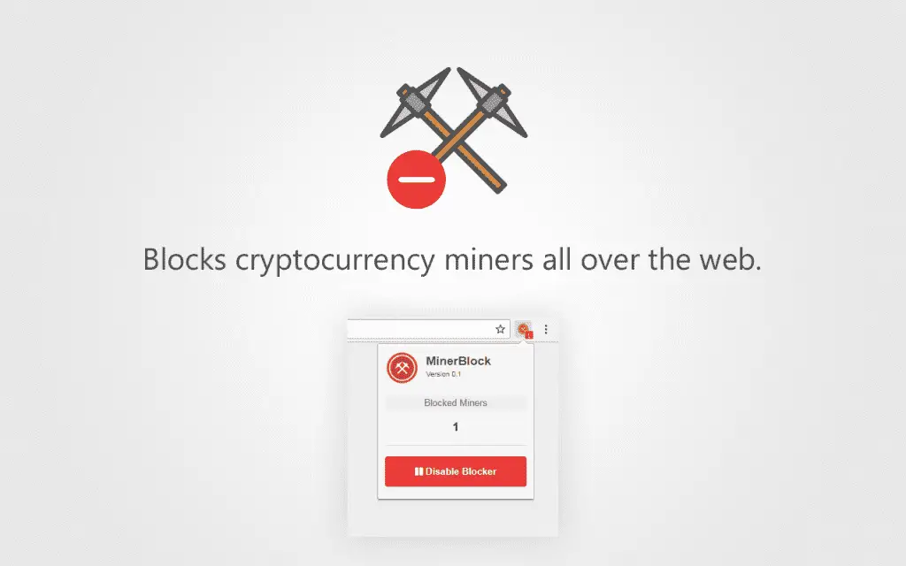 chrome extension block crypto mining