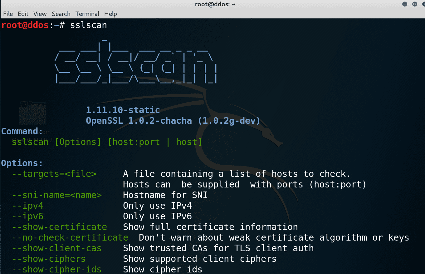 sslscan binary