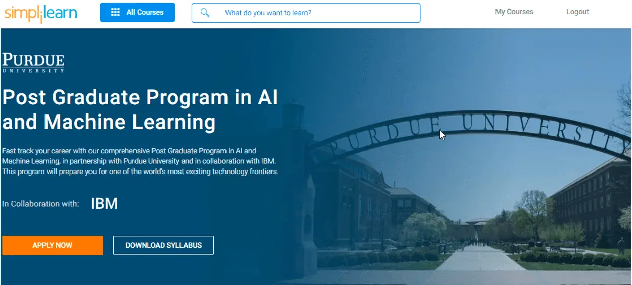 Learn AI And Machine Learning From World-Renowned Purdue University