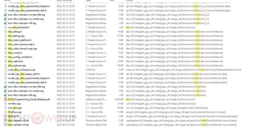 NVIDIA DLSS source code
