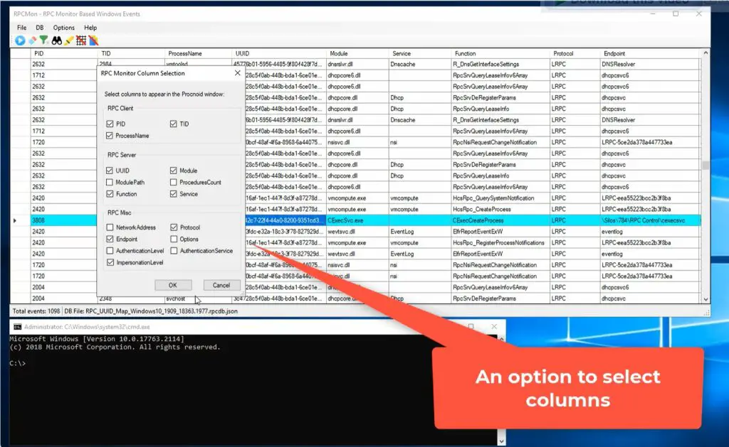 Rpcmon Rpc Monitor Tool Based On Event Tracing For Windows