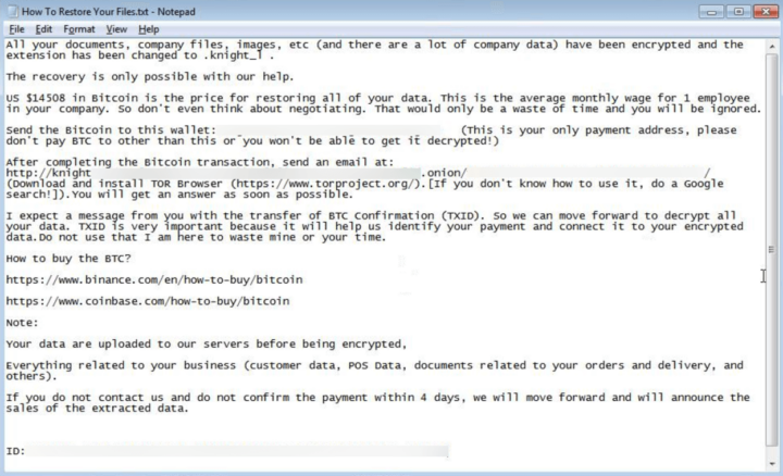 Knight: The Next-Gen Ransomware Targeting Multiple OS • Daily CyberSecurity