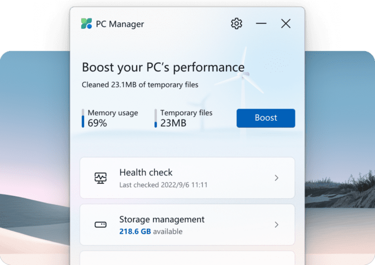Microsoft PC Manager vulnerabilities
