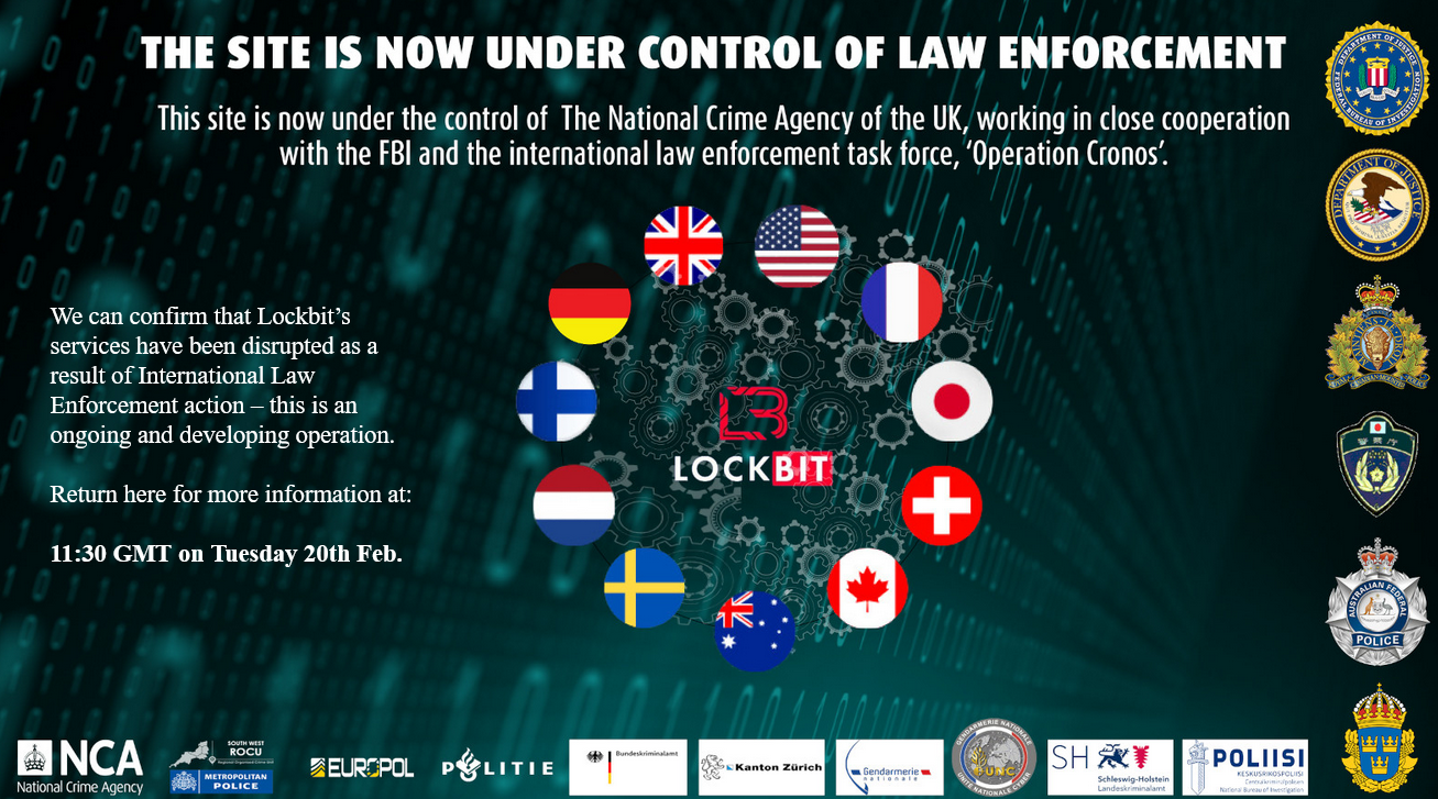 Lockbit ransomware disrupted LockBit Ransomware Developer