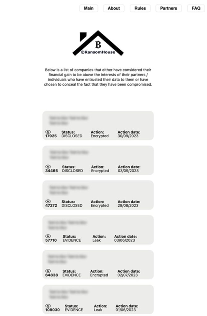 RansomHouse ransomware