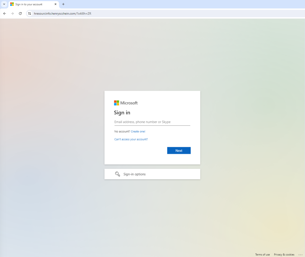 HR-Related Phishing