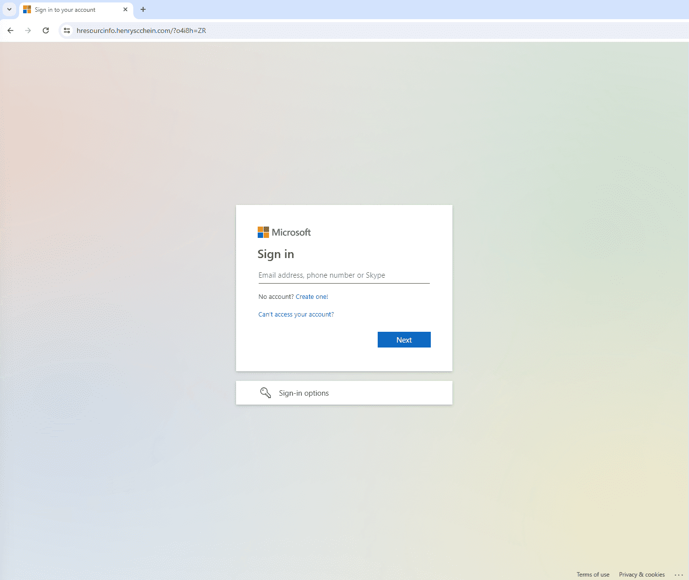 HR-Related Phishing