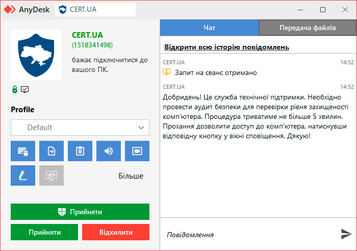Cybercriminals AnyDesk