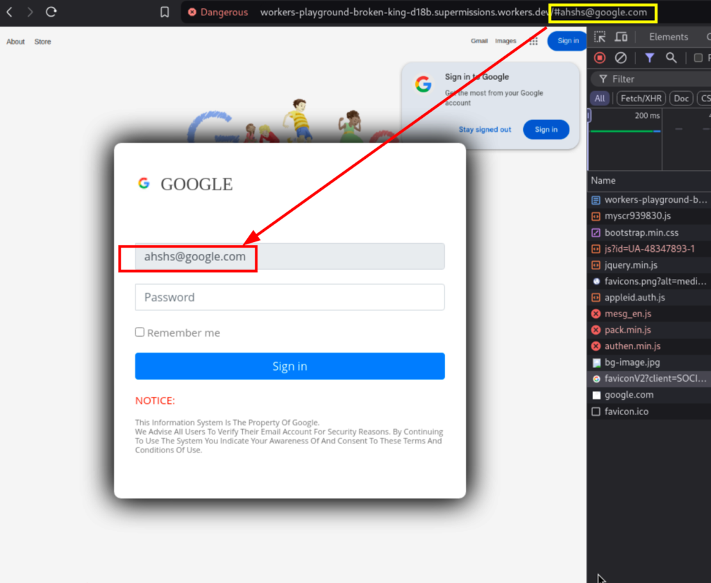 Generic Phishing Pages