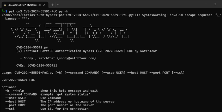 CVE-2024-55591 PoC exploit