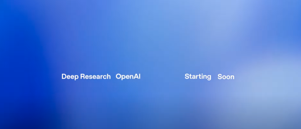 OpenAI Deep Research