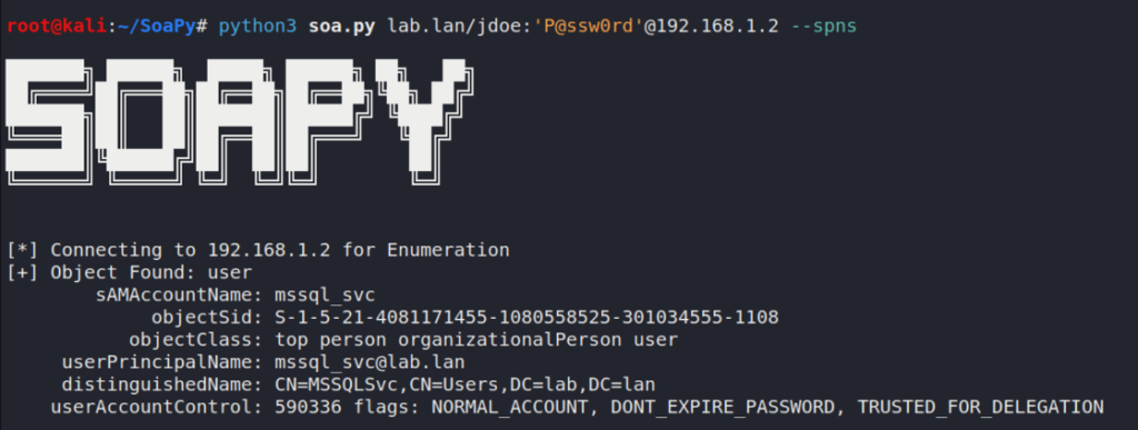 SoaPy: A New Tool for Stealthy Active Directory Enumeration via ADWS ...