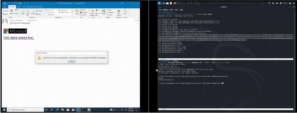 CVE-2024-21413 exploit