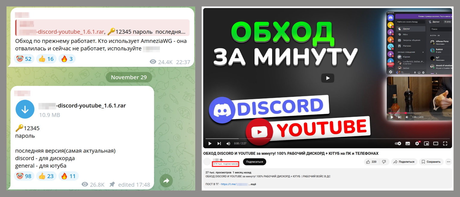 Youtube malware