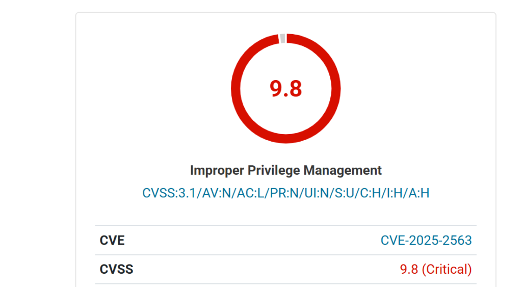 CVE-2025-2563