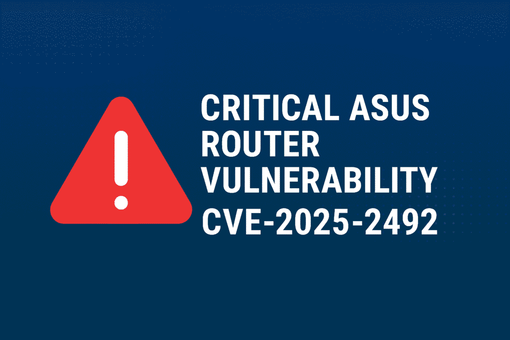 ASUS router vulnerability CVE-2025-2492