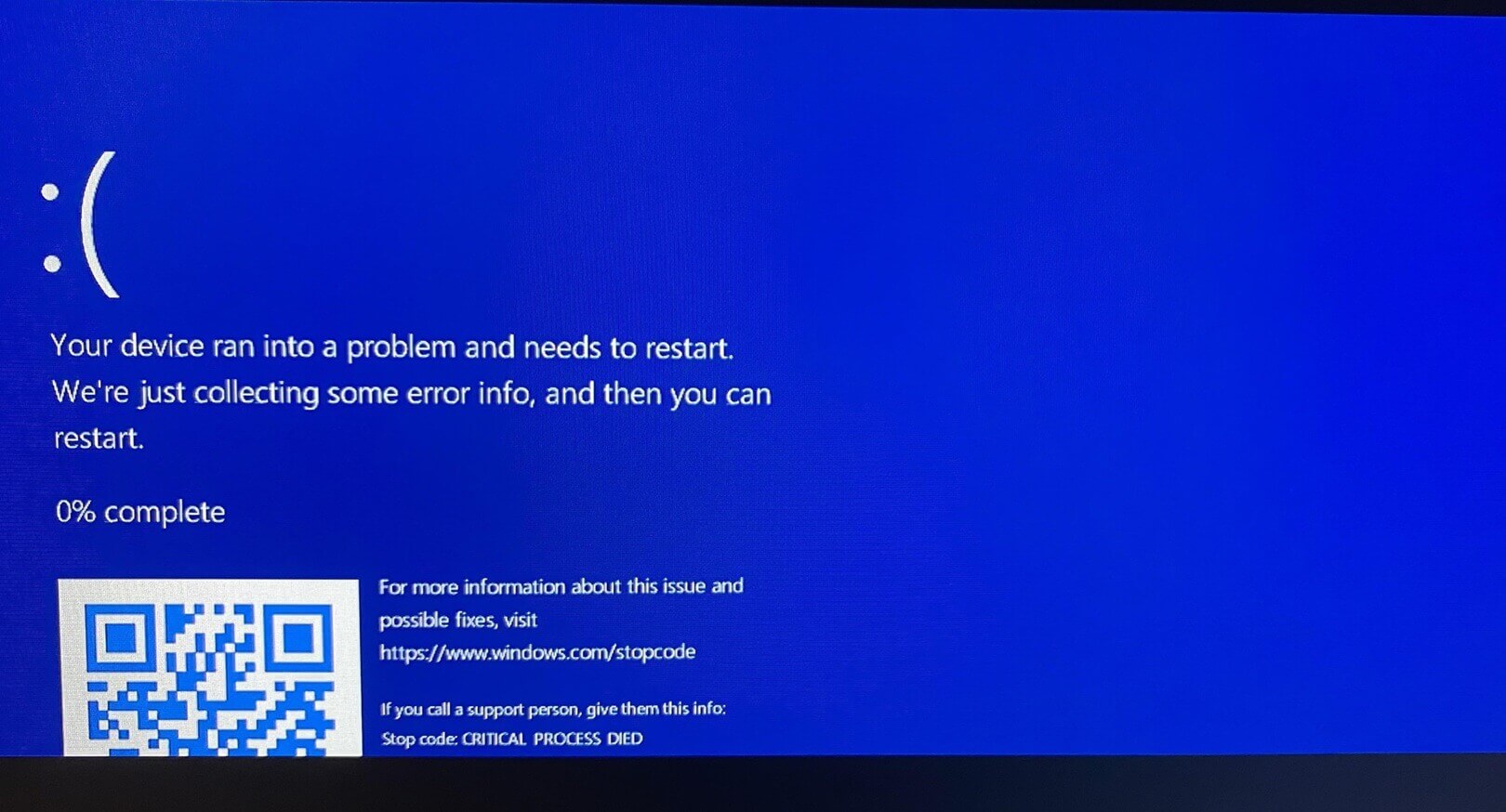 Windows 11, BSOD