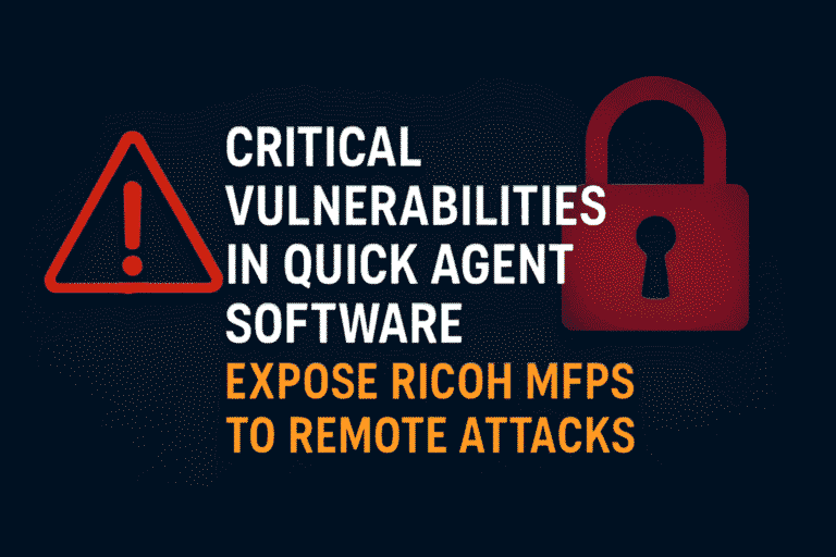 Quick Agent Vulnerability, Ricoh MFP Security