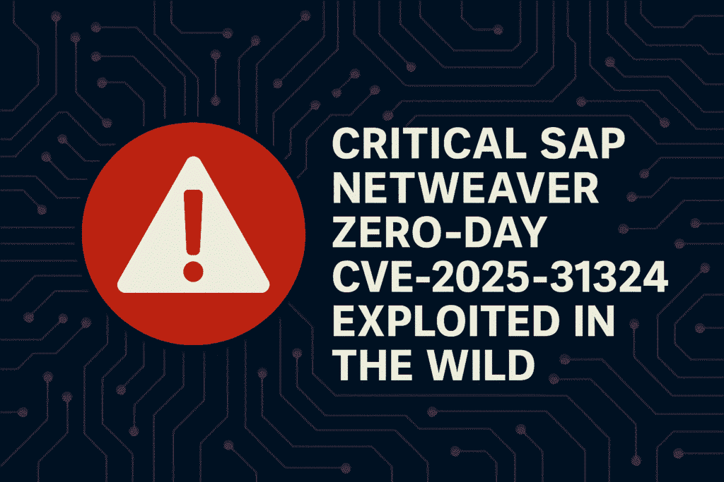 SAP NetWeaver, CVE-2025-31324