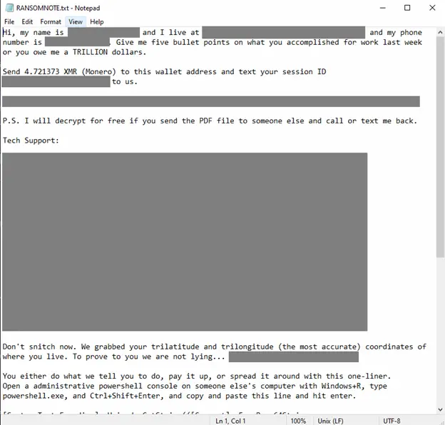 FOG ransomware, phishing