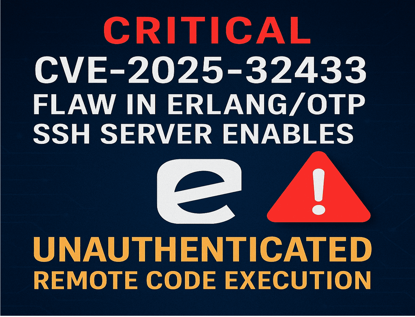 Erlang/OTP, remote code execution