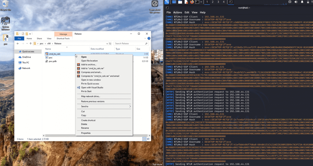 Windows LNK UNC Path Exploit