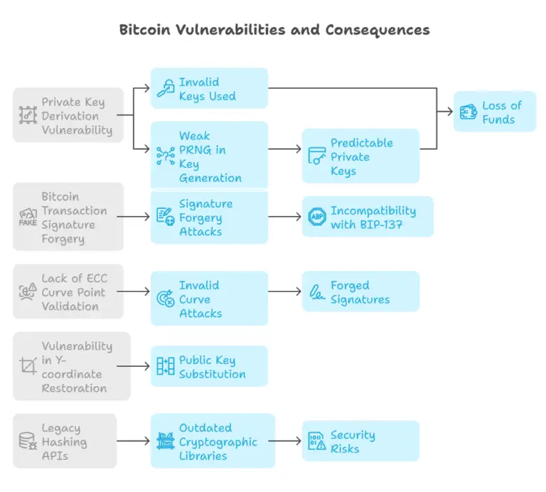ESP32 vulnerability Bitcoin security