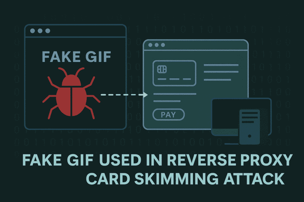 Reverse Proxy Skimming, Fake GIF Malware