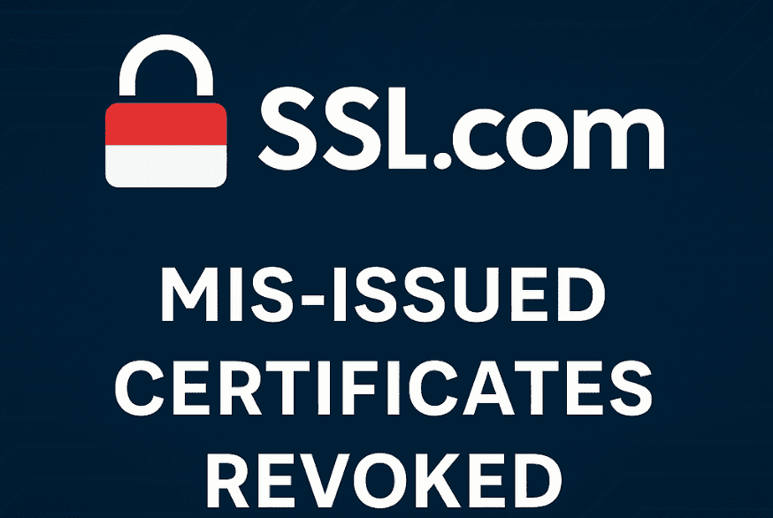SSL.com Certificate Mis-issuance