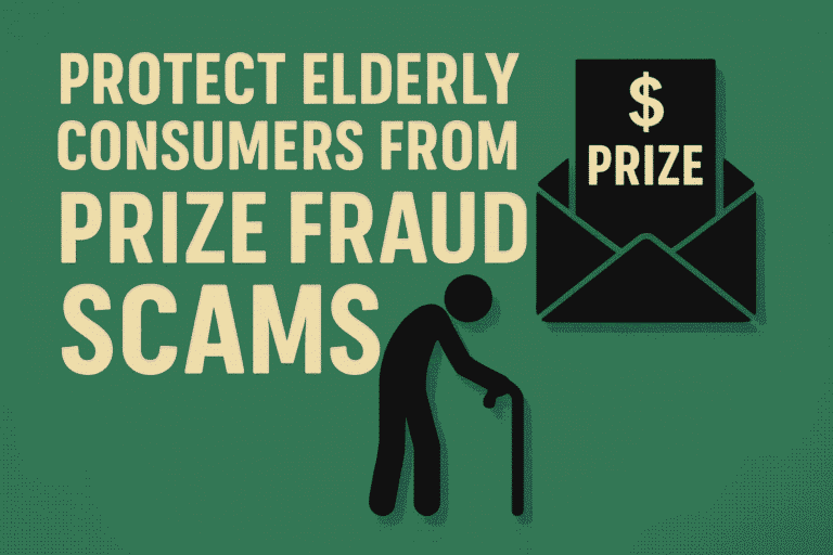 Elder Fraud, Prize Scam