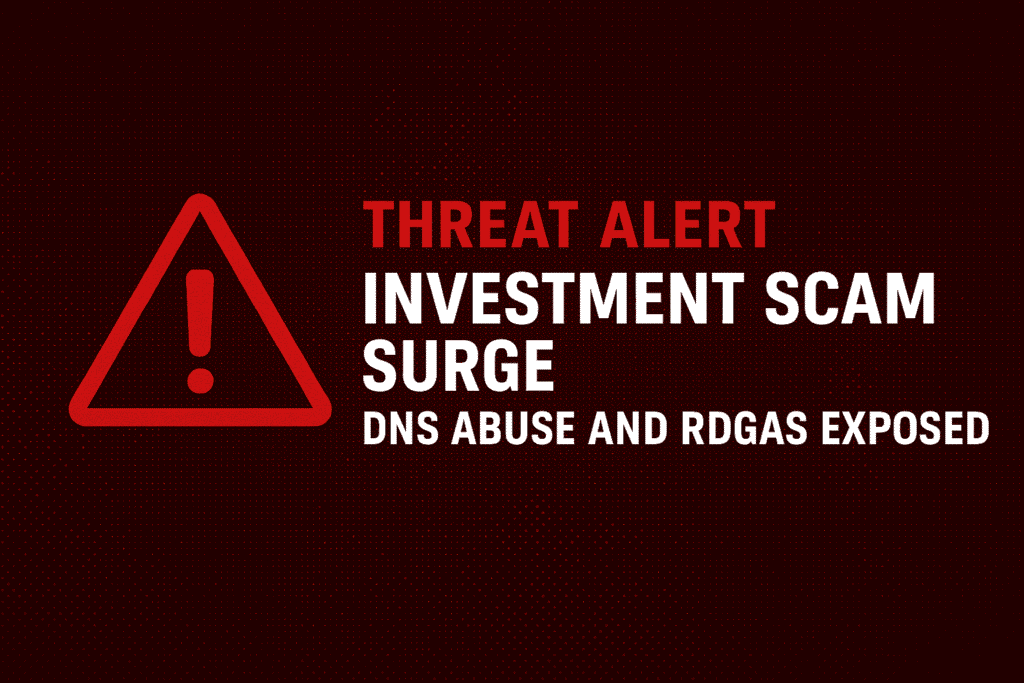 Investment Scams RDGA