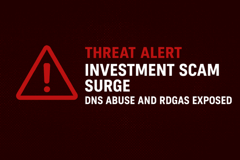 Investment Scams RDGA