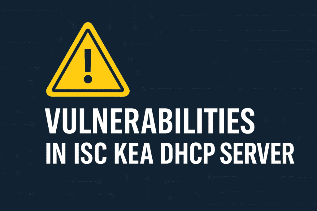 Kea DHCP vulnerability Privilege escalation