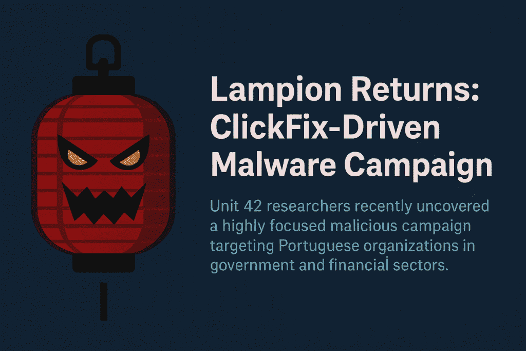 Lampion, ClickFix