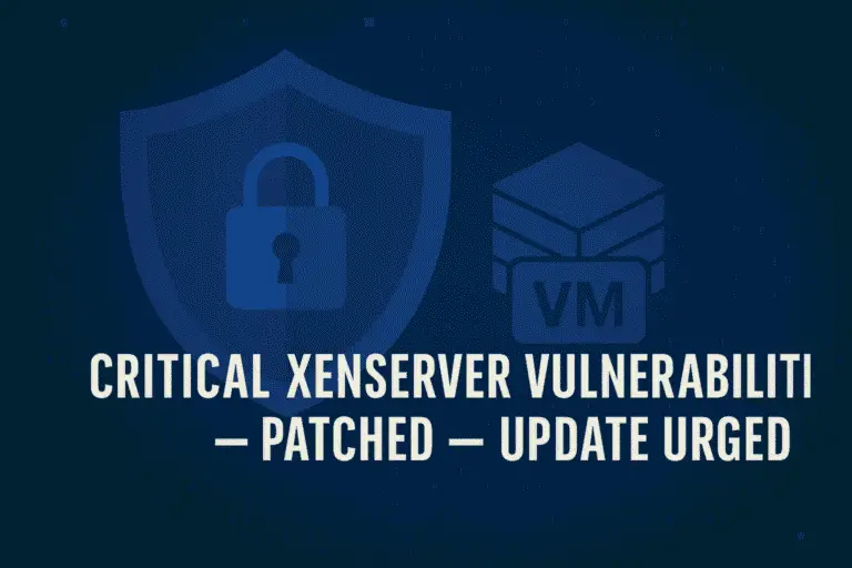Citrix XenServer vulnerability Windows VM security