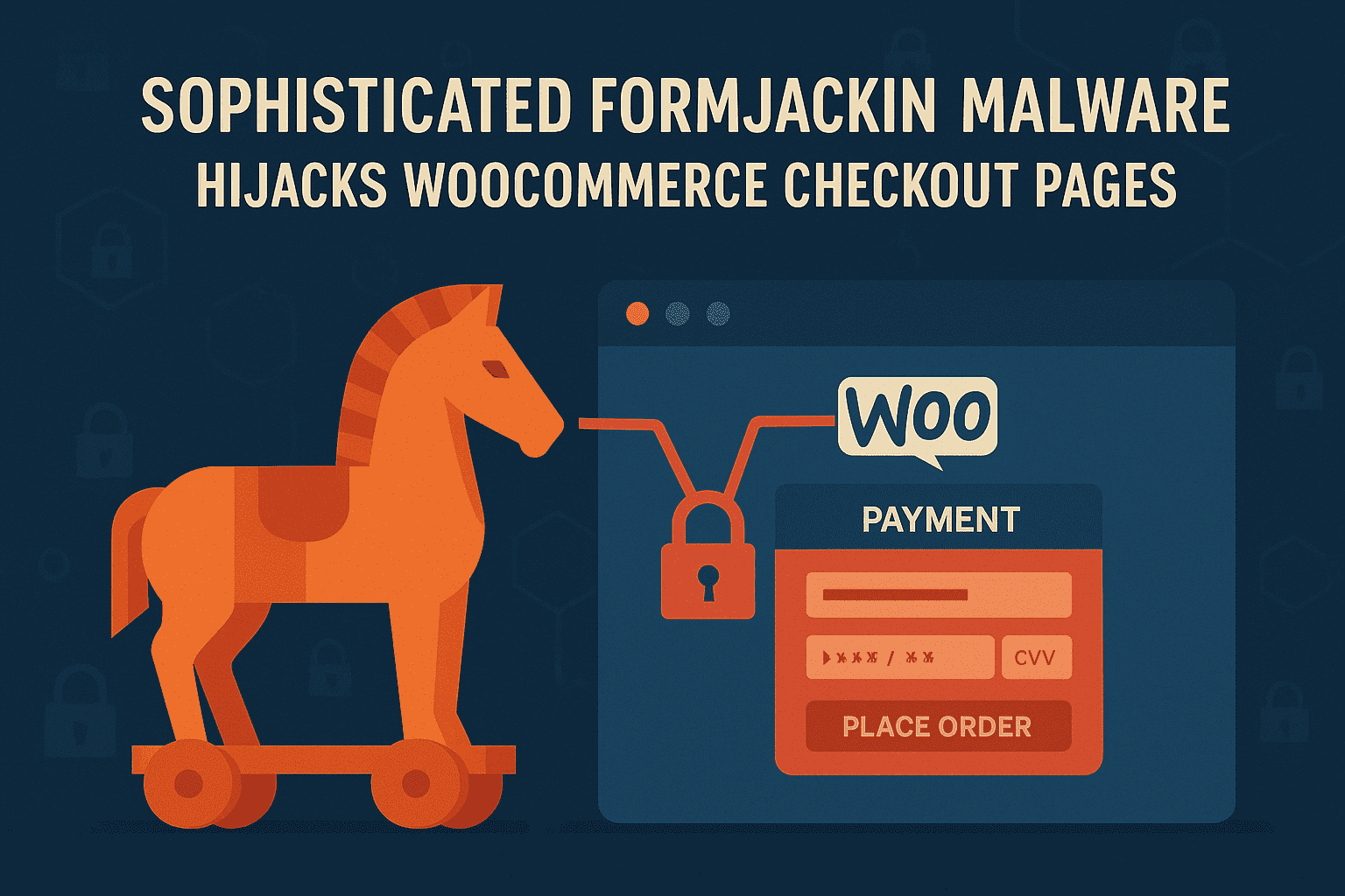 WooCommerce formjacking, stealthy skimmer