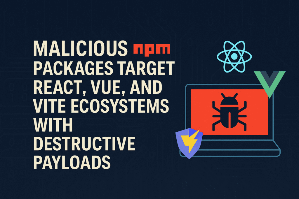 npm security, destructive packages