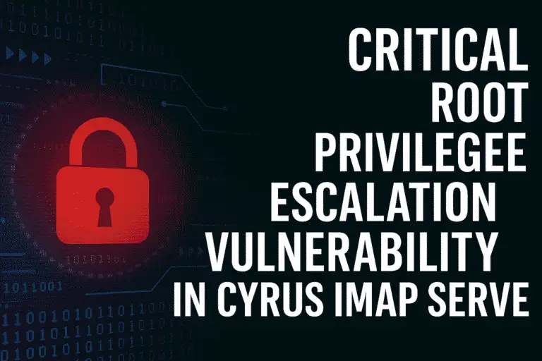 Cyrus IMAP vulnerability openSUSE security