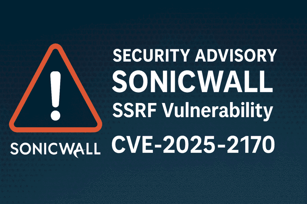 SonicWall, SSRF vulnerability