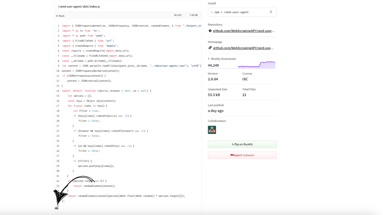 RAT, rand-user-agent