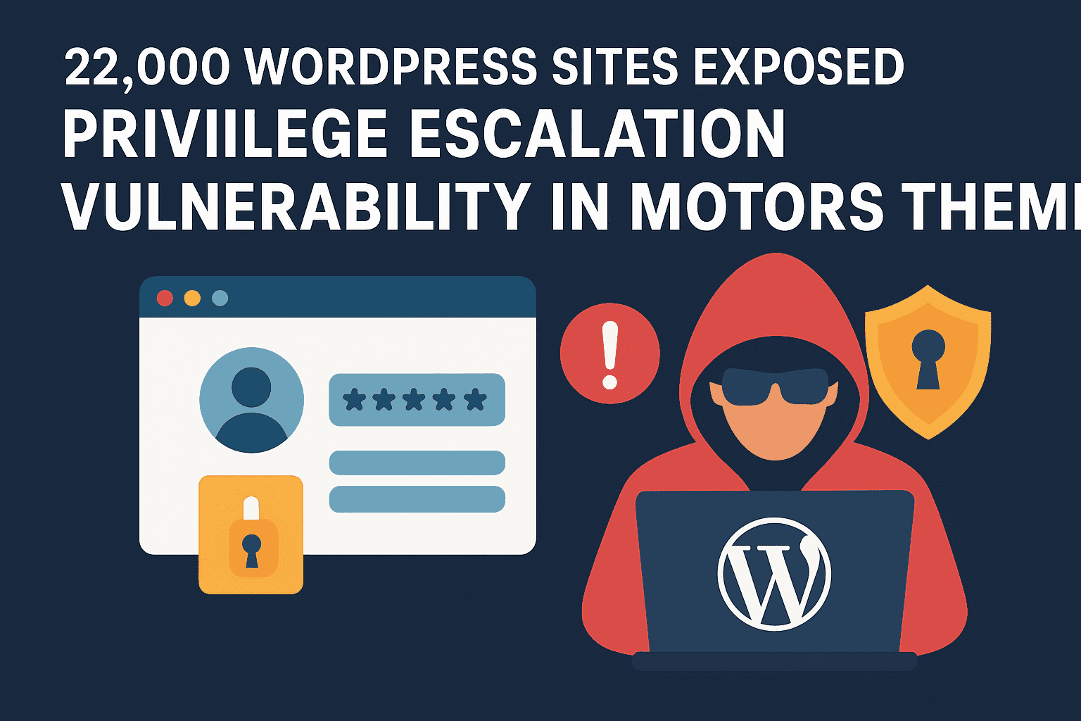 Motors WordPress theme vulnerability CVE-2025-4322