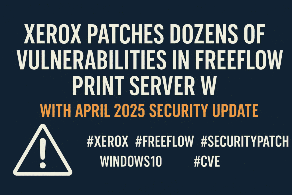 Xerox security FreeFlow Print Server