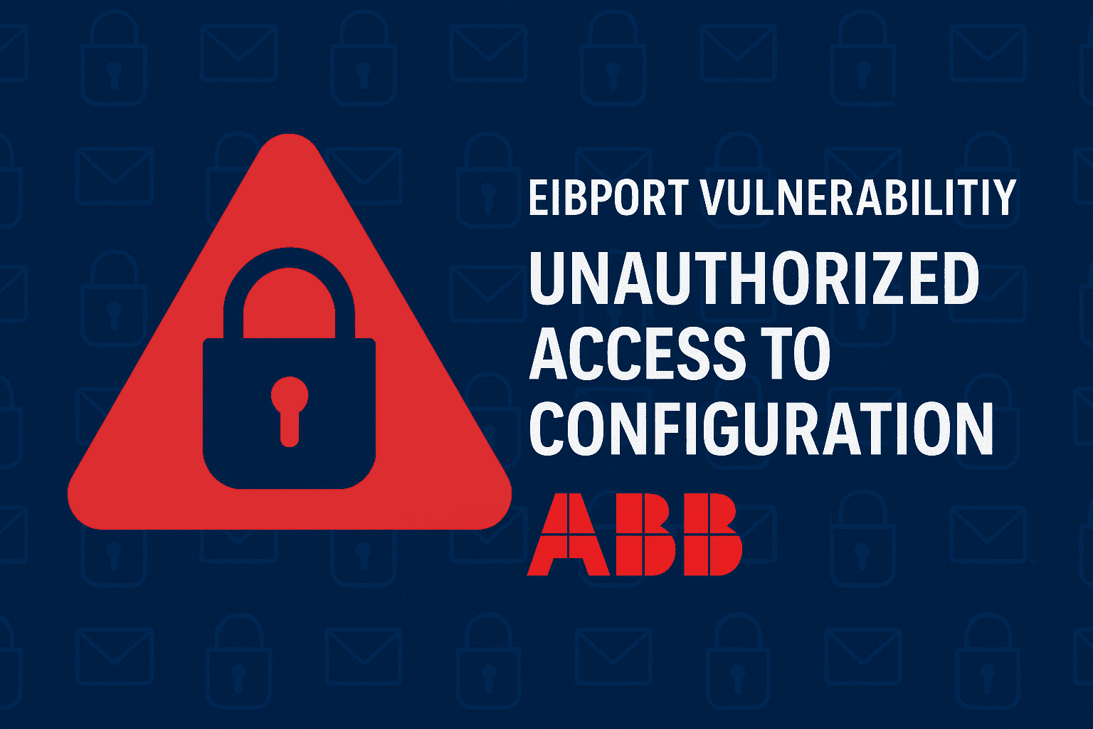 ABB Security, EIBPORT Vulnerability
