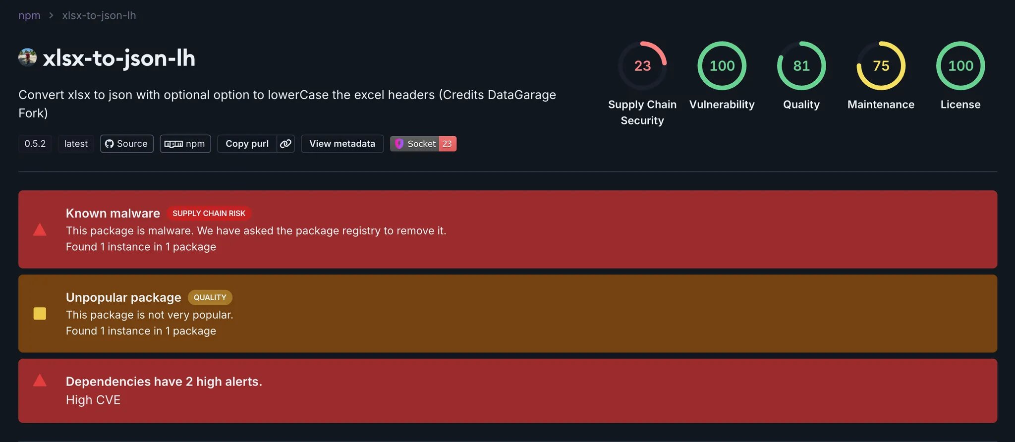 npm supply chain attack, typosquatting